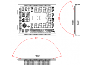 Schematic of viewing angle